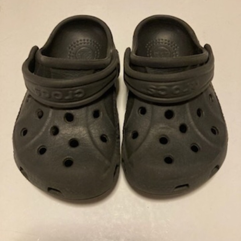Black Toddler Size 7 Crocs